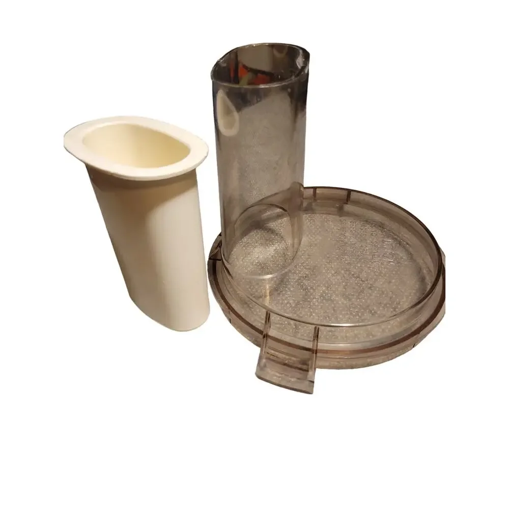 Hamilton Beach Scovill Food Processor Amber Lid and Pusher Vintage 710-4